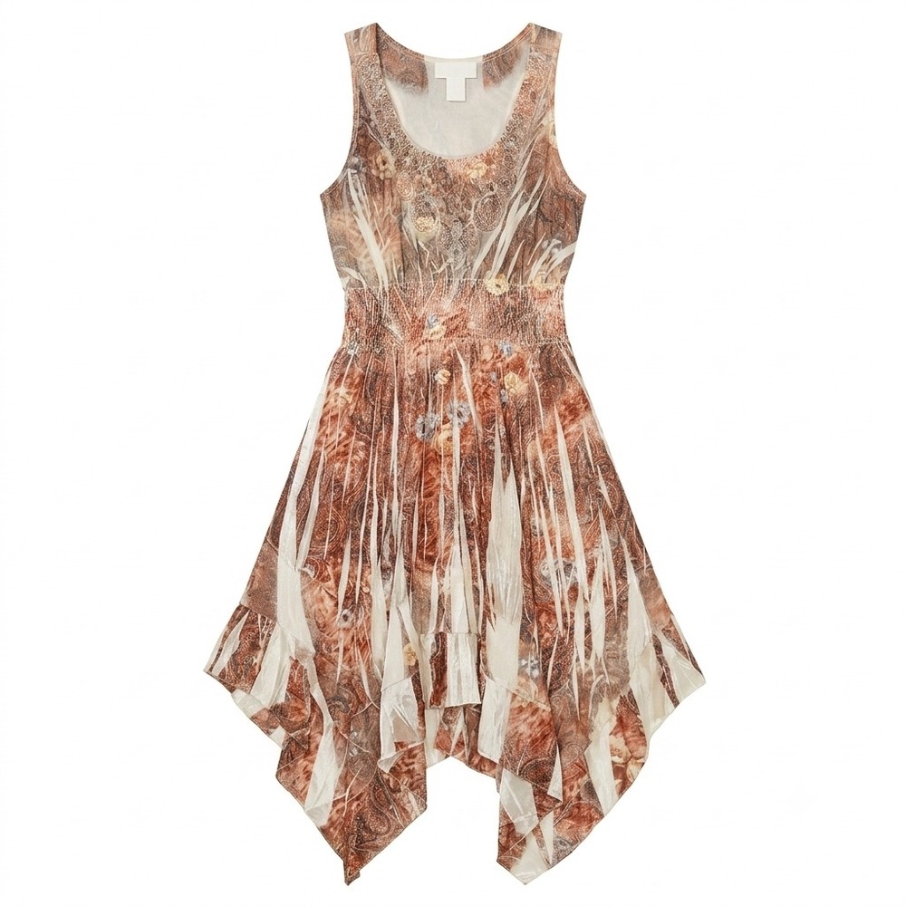 Pretty Angel Fairy Grunge Handkerchief Dress Size Small Festivalcore Whimsigoth